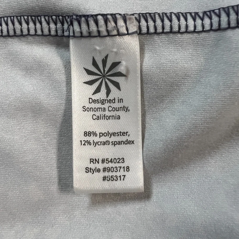 Athleta Printed Muscle Up Tank Top Womens Small Athleisure‎ Yoga Casual Jersey S